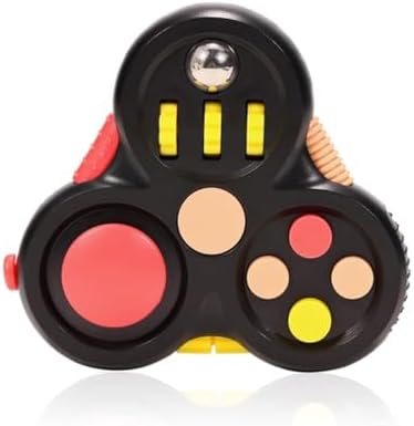 XKSOCT Fidget Pad Anti-Estrés con 9 Funciones, Controlador de Almohadilla de Inquietud, Juguete para Reducir la Ansiedad y el Estrés