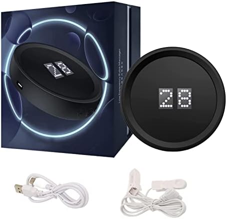Dispositivo de Ayuda para Dormir, CES Reduce la Ansiedad, Alivia la Fatiga, Microcorriente, Pantalla LCD de Apagado Automático de Pulso de Baja Frecuencia, Instrumento de Sueño