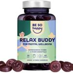 Gominolas de Ashwagandha 250mg | Para el Estrés y la Relajación | Con Gaba, Rhodiola y Vitaminas B6 ...