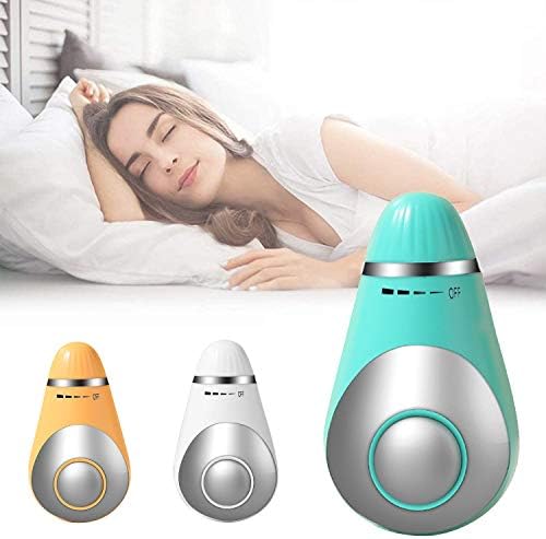 Ayuda para Dormir de Mano, Máquina de Dormir Inteligente Ces Portátil, Artefacto Multifuncional Del Tratamiento Del Insomnio Del Pulso Electrónico de Microcorriente de Carga USB (Green)