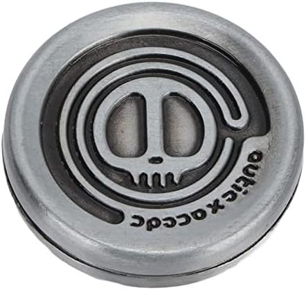 Ejoyous Haptic Coin Clicker Adultos Antique Silver Metal Magnetic Push Slider Estrés Ansiedad Alivio Sensorial Juguete para Oficina – Fidget Haptic Coins para Relajación y Concentración Ejoyous Haptic Coin Clicker Adultos Antique Silver Metal Magnetic Push Slider Estrés Ansiedad Alivio Sensorial Juguete para Oficina – Fidget Haptic Coins para Relajación y Concentración