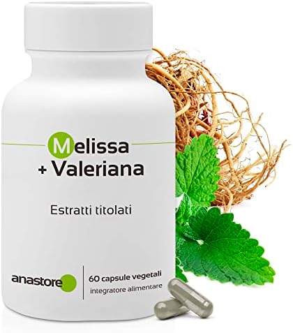 Melisa + Valeriana * 400 mg / 60 cápsulas * Para los problemas de sueño, el estrés y la ansiedad * Fabricado en FRANCIA