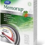 Memorup Energy Cápsulas | 30 Unidades | Para periodos de estrés y fatiga | Rendimiento intelectual y...