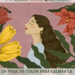Flores Relajantes: Un Viaje de Color para Calmar la Mente: Libro de colorear para adultos que fusion...