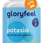 Potasio - 270 cápsulas - Altamente dosificado: 2446mg por dosis diaria, de los cuales 800mg son Pota...