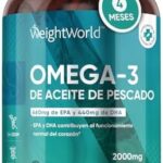 Omega 3 Cápsulas de Alta Potencia 2000mg, Aceite de Pescado Puro 240 Cápsulas - 660mg de EPA + 440mg...
