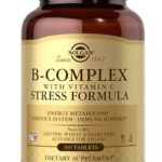 Solgar Vitamina B-complex Con Vitamina C Para La Producción De Energía Y Apoyo Al Sistema Inmunitari...