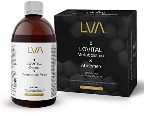 LOVITAL PACK POTENTE DETOX ADELGAZANTE Y QUEMAGRASAS | Elimina Grasa abdominal | Retención de Líquidos | Depurativo Hígado y Colon Hombre y Mujer | Ayuda Peso | PACK SILUETA DEFINIDA LOVITAL PACK POTENTE DETOX ADELGAZANTE Y QUEMAGRASAS | Elimina Grasa abdominal | Retención de Líquidos | Depurativo Hígado y Colon Hombre y Mujer | Ayuda Peso | PACK SILUETA DEFINIDA
