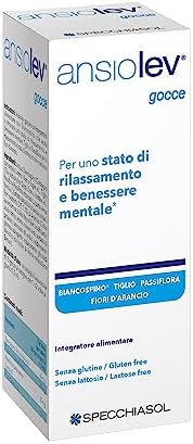 Specchiasol Ansiolev Gotas | 20 ml | ayuda en los momentos de ansiedad Specchiasol Ansiolev Gotas | 20 ml | ayuda en los momentos de ansiedad