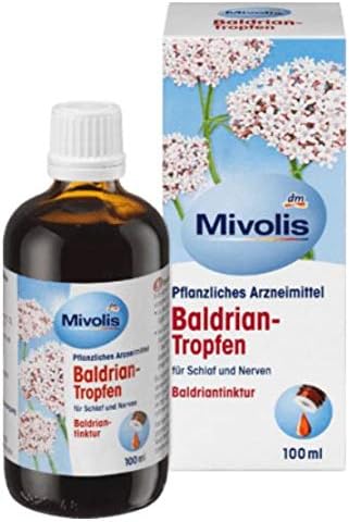 Gotas valerianas – para dormir y nervios – medicamento vegetal – para dolores nerviosos y estados de inquietud – para una noche reparadora – 100 ml