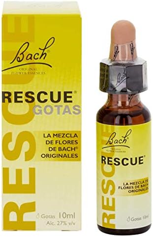 Bach – Rescue Remedy Gotas, Remedio Natural a Base de Flores que Ayuda a Conseguir Tranquilidad y Comodidad – 10 ml Bach – Rescue Remedy Gotas, Remedio Natural a Base de Flores que Ayuda a Conseguir Tranquilidad y Comodidad – 10 ml
