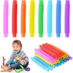 Estar bien aquí y ahora. Cómo superar la incertidumbre que nos provoca el futuro para mejorar nuestro presente (HarperCollins) 12 VFANDV 24 Piezas Juguetes Sensoriales de Tubo Elástico, Coloridos Tubo Elástico Juguete de Sensorial...