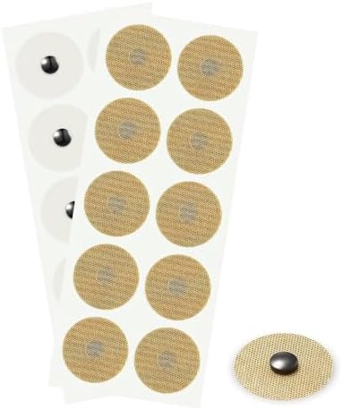 RTRTGS 20 Hojas Parches Magnéticos Adhesivos de Acupresión Parche Magnético para Aliviar Dolor Yeso Magnético para Tratamiento Magnético Relajante