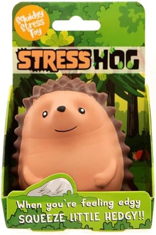 Boxer Gifts Stress Hog Stress Toys | Bolas de estrés únicas para Adultos y Adolescentes – Ayuda con el Alivio de la ansiedad – Juguete de Escritorio de Oficina | Divertidos Regalos de Erizo y Broma