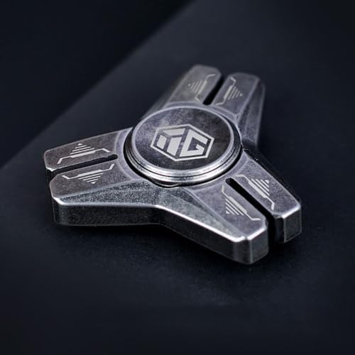 FLADO Fidgets Juguete Metal Mano Spinner EDC Reductor, Anti-Ansiedad Fidget Spinner Sensorial Estrés Alivio TDAH, Favores de Fiesta para Niños/Adultos Regalo de San Valentín (Negro) FLADO Fidgets Juguete Metal Mano Spinner EDC Reductor, Anti-Ansiedad Fidget Spinner Sensorial Estrés Alivio TDAH, Favores de Fiesta para Niños/Adultos Regalo de San Valentín (Negro)