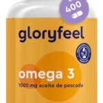 Omega 3 Aceite de Pescado - 400 Cápsulas de Omega 3 (Suministro para 13 meses) - 1000mg por Cápsula ...