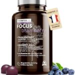 AdaptivLAB FOCUS Brainberry Suplementos Alimenticios Para la Memoria y Concentración y Energía - Gom...
