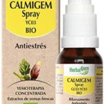 HERBALGEM - Calmigem - Spray Complejo Antiestrés - Ayuda a Combatir el Estrés, Sueño y Relajación - ...