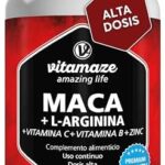 Triple Maca Negra, Amarilla y Roja - 4000mg de Maca Andina con L-Arginina + Vitamina C, B y Zinc - F...