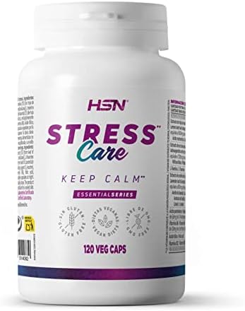 Ashwagandha Melisa Lavanda Stress Care de HSN | 120 Cápsulas Vegetales | 100% Natural Extractos Herbales y Vitaminas – Contribuyen a la Relajación* | No-GMO, Vegano, Sin Gluten Ashwagandha Melisa Lavanda Stress Care de HSN | 120 Cápsulas Vegetales | 100% Natural Extractos Herbales y Vitaminas – Contribuyen a la Relajación* | No-GMO, Vegano, Sin Gluten