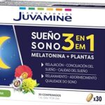 JUVAMINE - Sueño 3 en 1 - Melatonina - Pasiflora - Rodiola - Amapola - Suplemento Alimenticio - Rela...