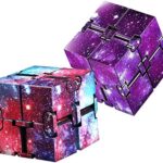2 Piezas Cubo Mágico Infinito，Infinito Mágico Bloques，para aliviar el estrés y la ansiedad.