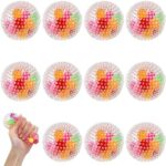4 Piezas Sensorial Herramientas, Pop it Fidget Toy, POPI Antiestres, Silicona Sensorial Fidget Juguete, Push Pop Bubble Fidget Juguetes Antiestres, para Aliviar el Estrés y la Ansiedad 12 Aoriher 12 Bolas Antiestrés para Adultos Pelotas Antiestrés Bolas de Colores para Apretar Bolas para...