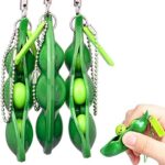 Cómo controlar la ansiedad antes de que le controle a usted (Divulgación) 8 Squishy Bean,3 PCS Porte-clé de Soja Squeeze-a-Bean Relief Ansiedad y Estrés Fidgets Llavero Antistr...
