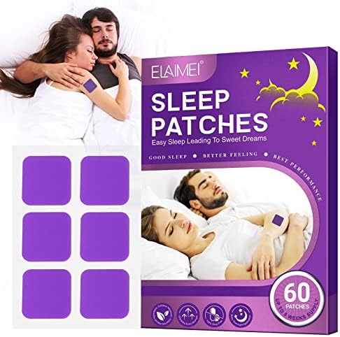 Smddx Parches para dormir,100% SIN MEDICAMENTOS Púrpura Natural Sleep Plaster Apoya la paz y el rejuvenecimiento,Pegatinas Aliviar la ansiedad y la fatiga Disfrutar (60 pcs) Smddx Parches para dormir,100% SIN MEDICAMENTOS Púrpura Natural Sleep Plaster Apoya la paz y el rejuvenecimiento,Pegatinas Aliviar la ansiedad y la fatiga Disfrutar (60 pcs)