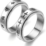 EL SUTIL ARTE DE QUE (CASI TODO) TE IMPORTE UNA MIERDA: 2805 (HARPERCOLLINS) 15 KQNM 2 Pcs Ansiedad Anillos,Giratorios Anillos,Para Estrés Ansiedad Aliviar Anillos,Para Mujeres Hom...