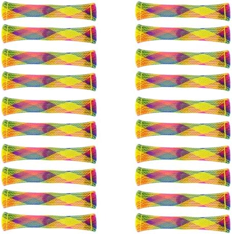 Tubo De Malla Tejida 20 Piezas con Juguetes De Mármol, Tubo De Malla Tejida, Juguetes De Malla para Los Dedos, Juguetes Sensoriales, Alivio De La Ansiedad, Juguetes para Aliviar El Estrés Tubo De Malla Tejida 20 Piezas con Juguetes De Mármol, Tubo De Malla Tejida, Juguetes De Malla para Los Dedos, Juguetes Sensoriales, Alivio De La Ansiedad, Juguetes para Aliviar El Estrés