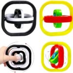 Yeefunjoy 2PCS Fidget Juguetes, Juguete para Dedos Fidget Juguetes de Mano, ADHD Juguete contra Ansi...
