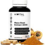 Maca Peruana Extracto Concentrado 4000 mg | 120 cápsulas vegetales | Incrementa los niveles de energ...