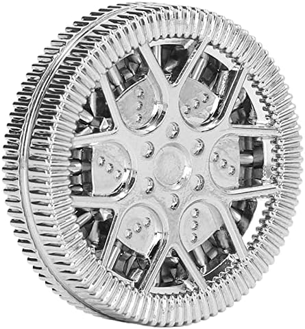 Deslizador De Monedas Para Aliviar El Estrés, Patrón De Cubo Hueco, Moneda Háptica Para TDAH, Juguete Magnético Portátil Para Aliviar La Ansiedad Y El Estrés, Juguete Deslizante Para Oficina(gris) Deslizador De Monedas Para Aliviar El Estrés, Patrón De Cubo Hueco, Moneda Háptica Para TDAH, Juguete Magnético Portátil Para Aliviar La Ansiedad Y El Estrés, Juguete Deslizante Para Oficina(gris)
