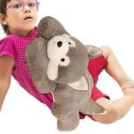 Peluche para Dormir | Animal Peluche ansiedad con Peso Suave | Peluches Animales, Juguete Plegable, ...