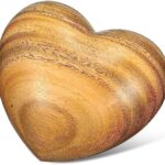 Manos que sanan: Aliviar ansiedad, depresión, estrés y burnout con el Jin Shin Jyutsu: 7 (Yoga) 19 Cabilock Juguete de Nogal Juego de Madera Juguetes Bolas de estrés del corazón Llavero corazón de Ma...