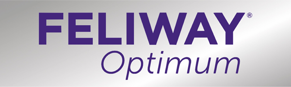 Feliway Difusor óptimo y Recarga de 30 días, la Mejor solución para aliviar la ansiedad de los Gatos, el conflicto de los Gatos y el estrés en el hogar 8 Logotipo de Feliway Optimum.