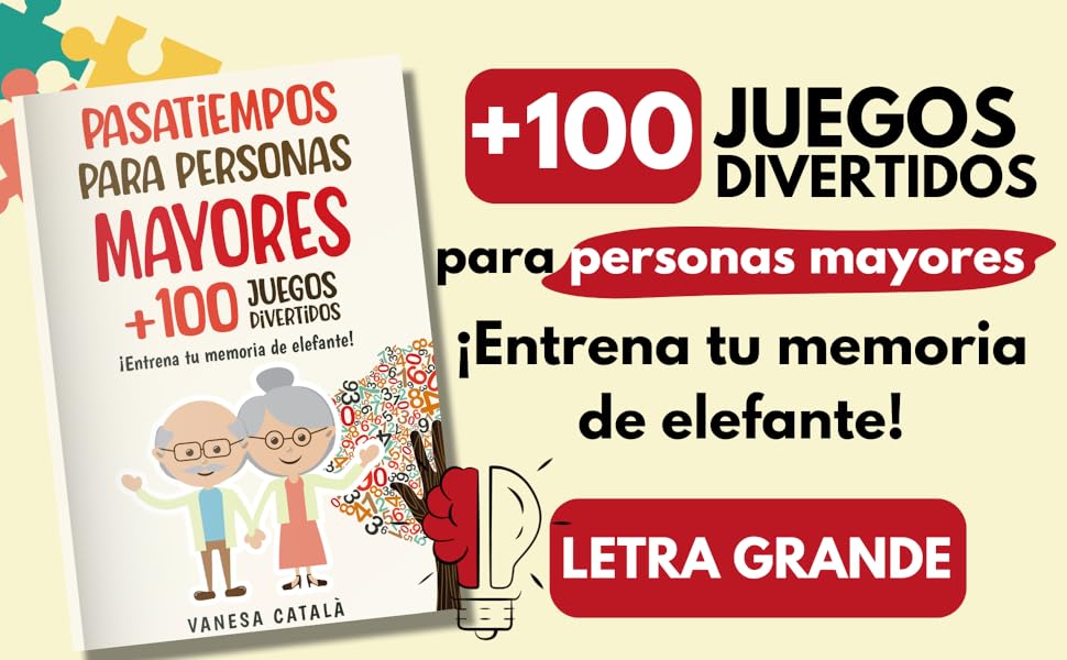 pasatiempos para personas mayores